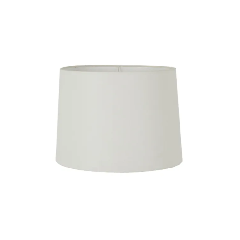 Lamp Shade Tapered 12" Ivory Linen