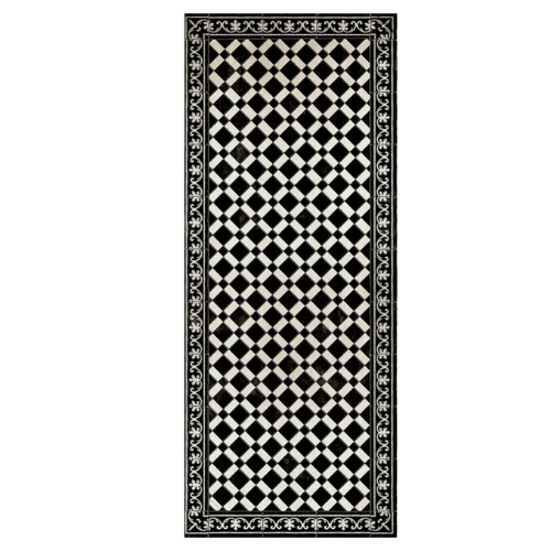 french bazaar Vinyl Floor Mat Beija Flor Diamond Antique Floor Mat