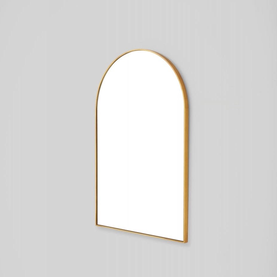 Gaudion Furniture 246 MIRROR Arch Mirror Brass 55 cm x 85 cm