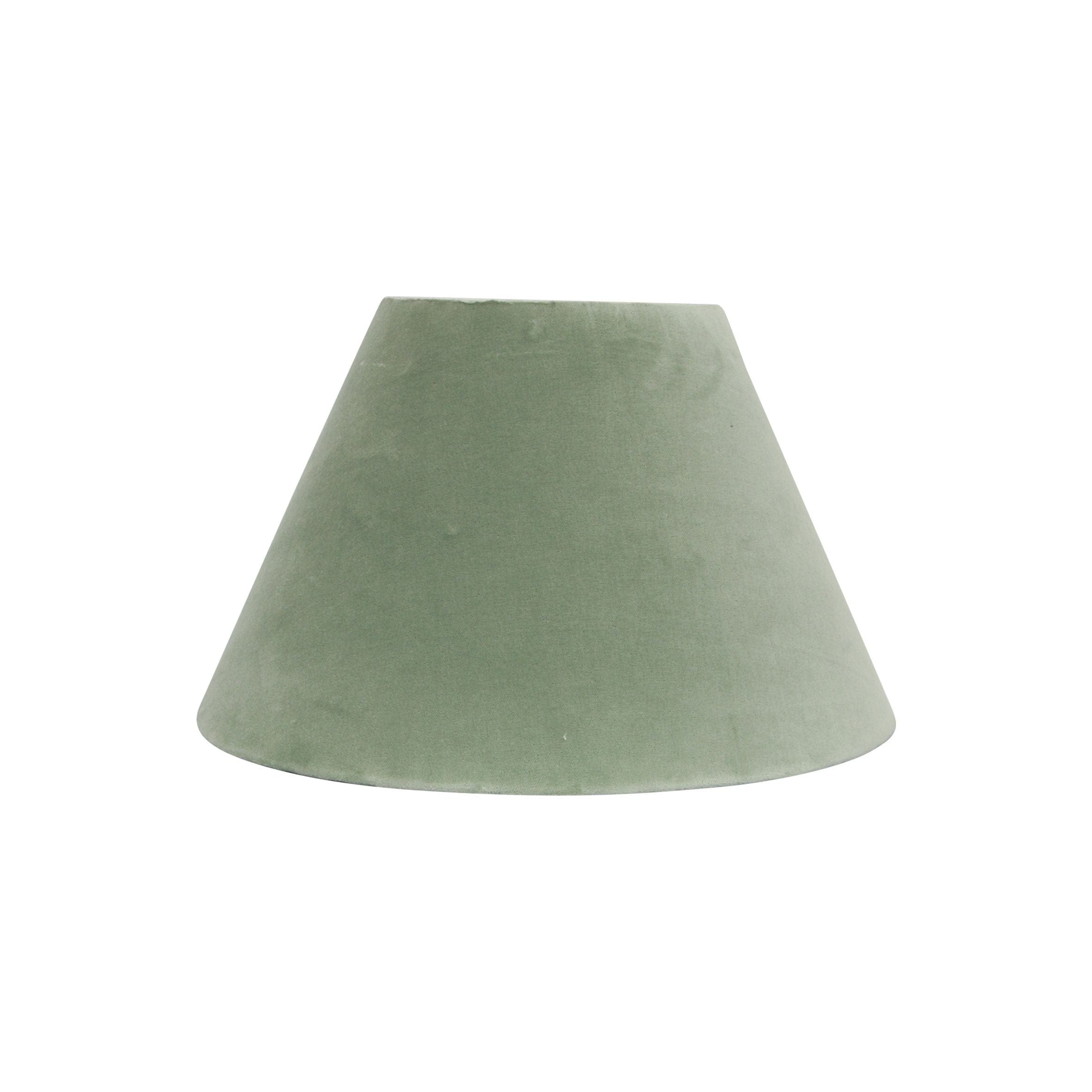 Gaudion Furniture 9 Lamp Shade Shade Velvet Coolie Sage Green