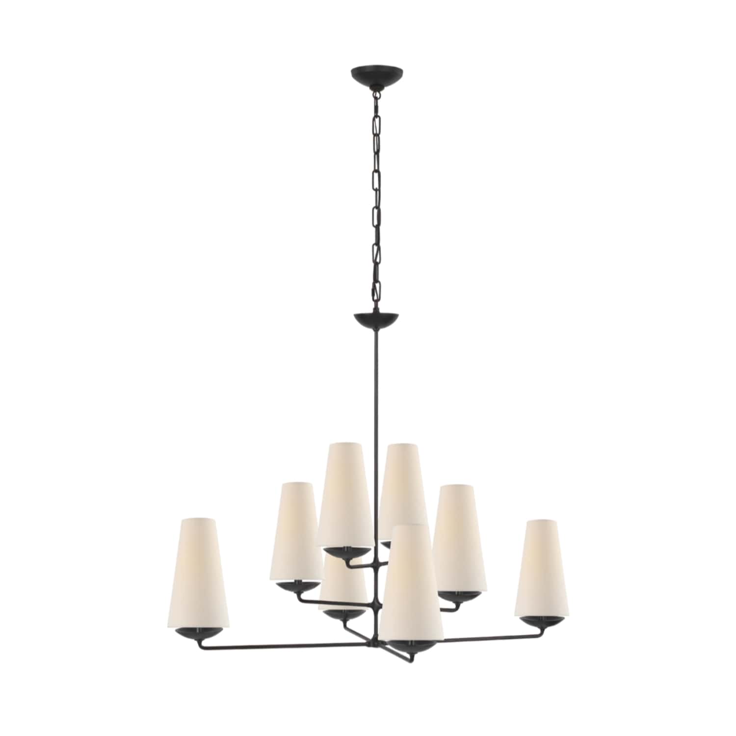 Visual Comfort & Co Chandelier Fontaine Large Offset Chandelier