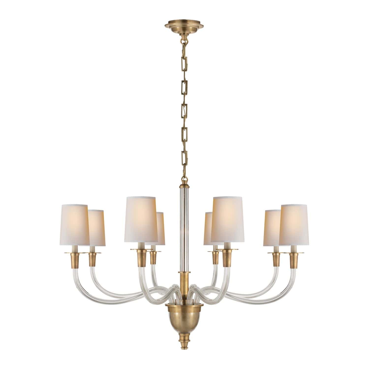 Visual Comfort & Co Chandelier Vivian Large One-Tier Chandelier