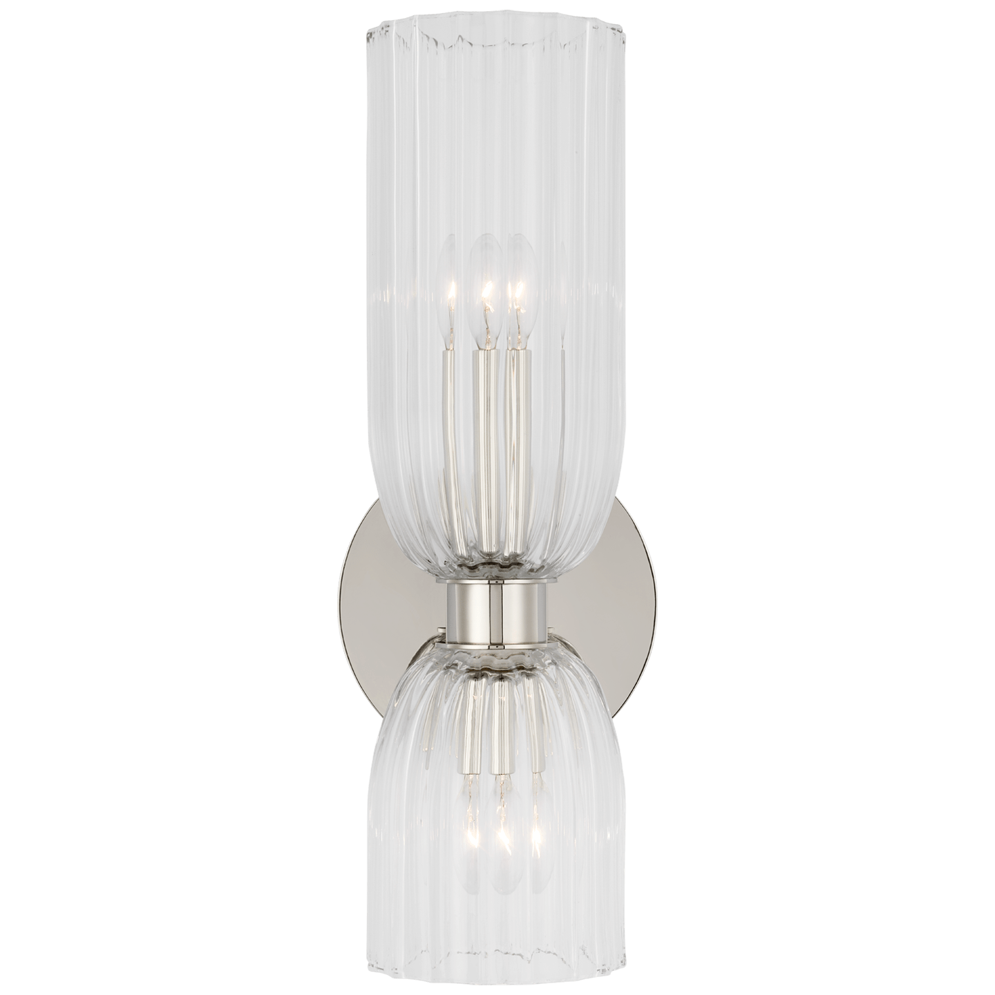 Visual Comfort & Co Sconces Asalea 16" Double Bath Sconce