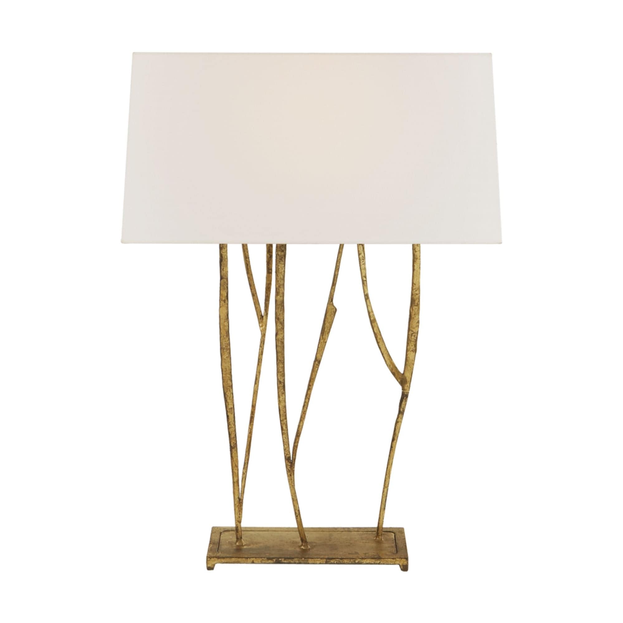 Visual Comfort & Co Table Lamp Aspen Console Table Lamp With Linen Shade