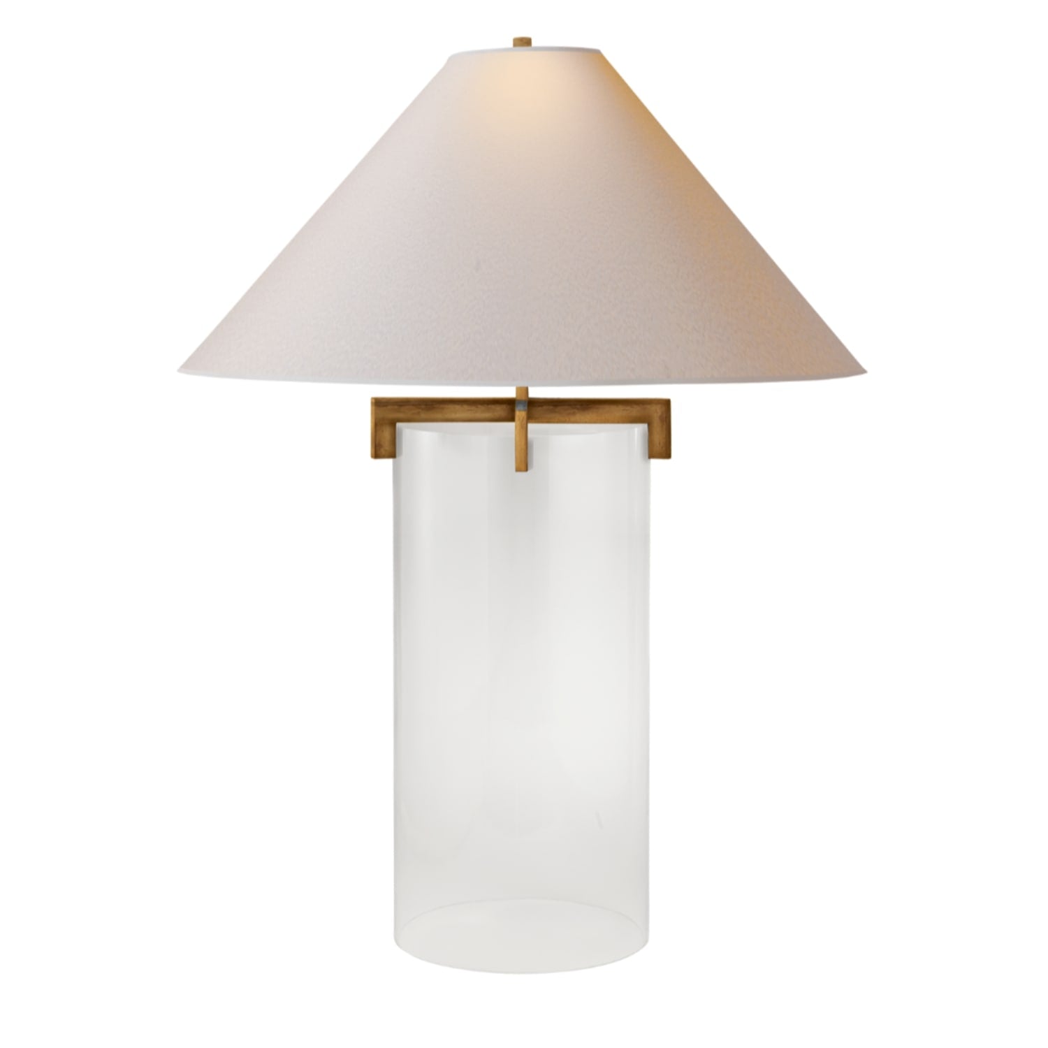 Visual Comfort & Co Table Lamp Brooks Table Lamp in Crystal