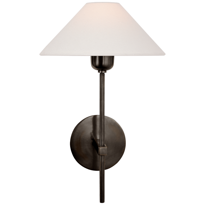 Visual Comfort & Co Wall Sconce Hackney Single Sconce 2 Finishes