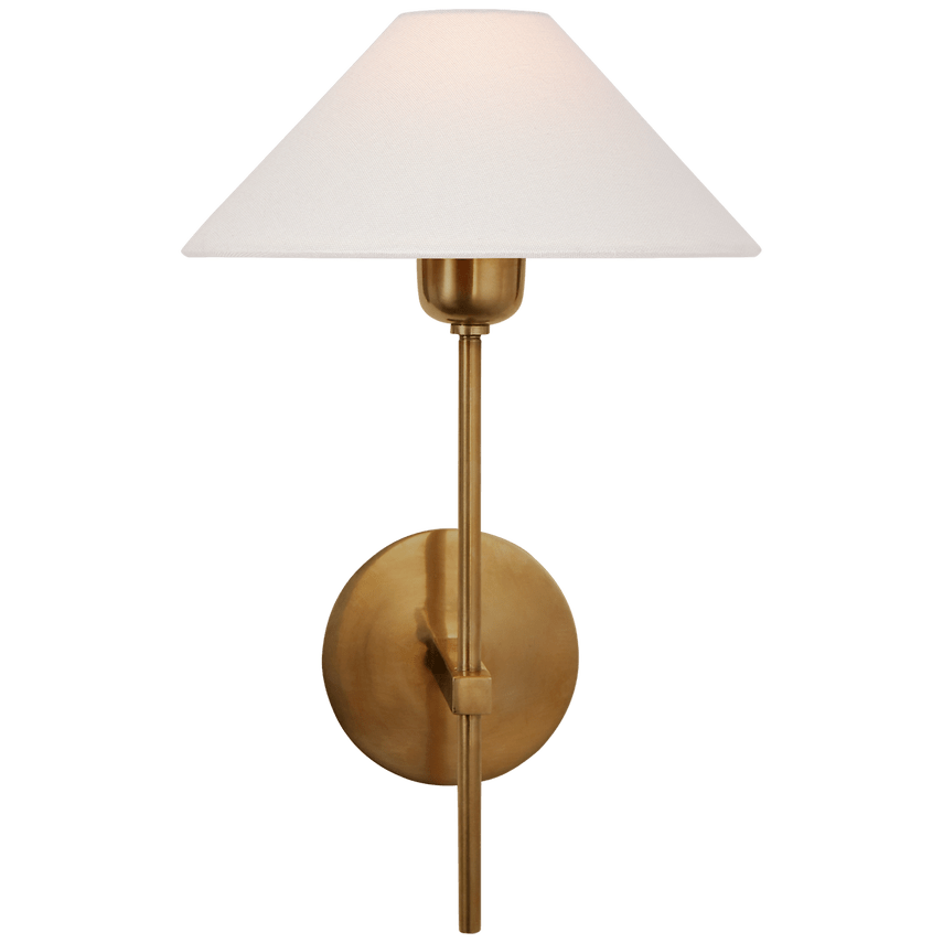 Visual Comfort & Co Wall Sconce Hackney Single Sconce 2 Finishes