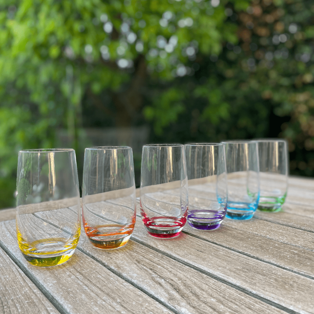 Gaudion Furniture 113 Drinking Glasses Coloured Glasses Medium or Large