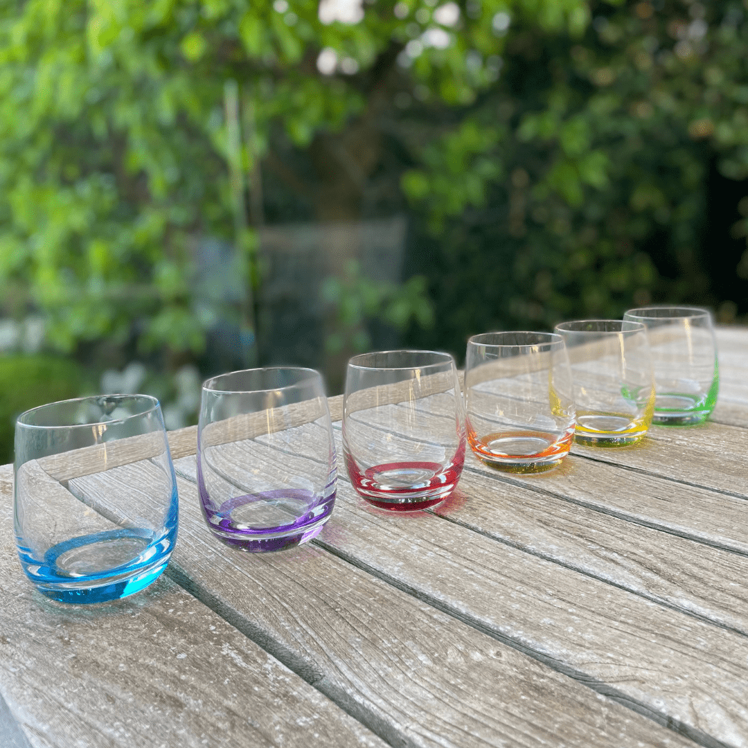 Gaudion Furniture 113 Drinking Glasses Coloured Glasses Medium or Large