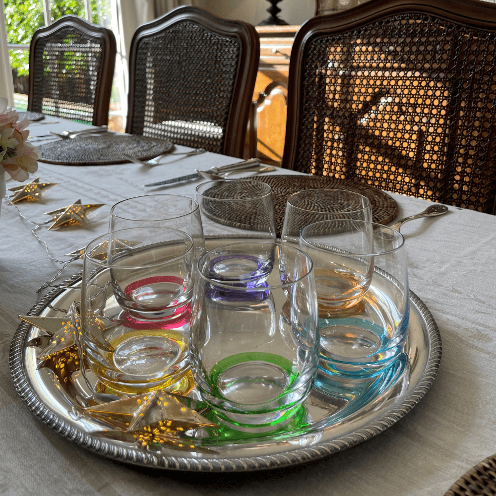 Gaudion Furniture 113 Drinking Glasses Coloured Glasses Medium or Large