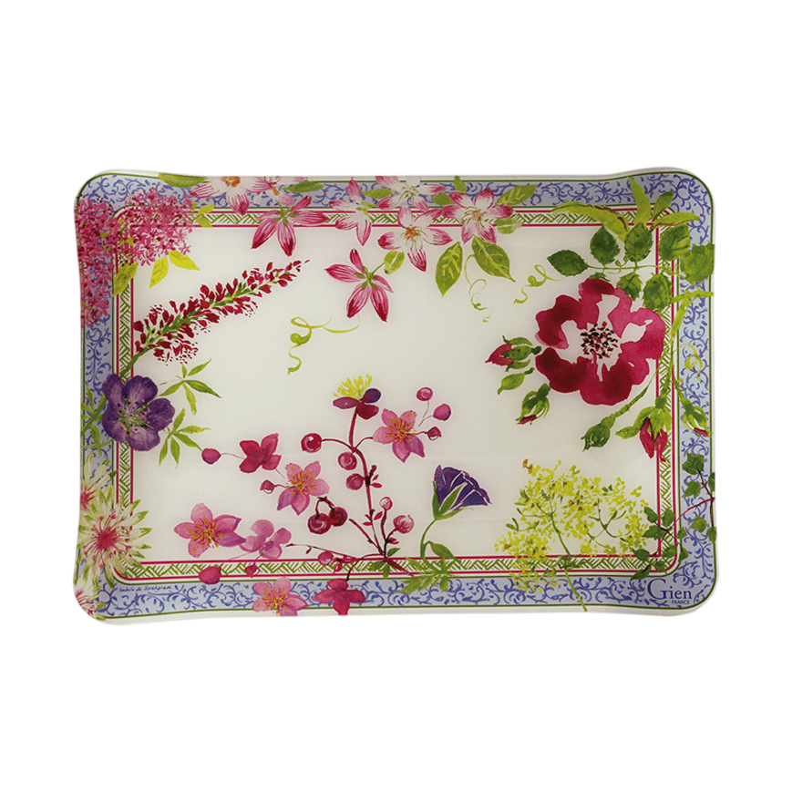 Gaudion Furniture Tray 1 x Large Millefleurs tray Millefleurs Acrylic Tray 2 sizes